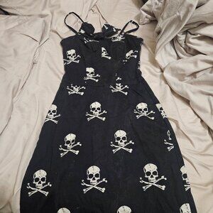 Steady clothing jolly Roger wiggle dress